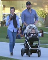Emily Blunt goes for casual stroll with John Krasinski and daughter ...