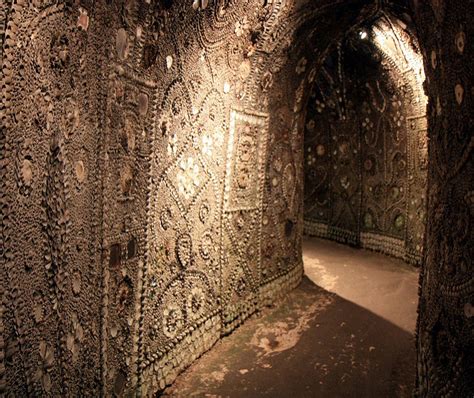 The Margate Shell Grotto In Kent England Is An Ornate Subterranean