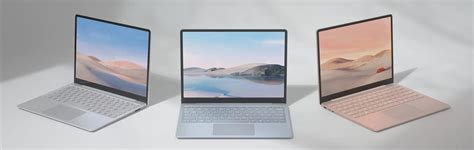 Microsoft Unveils Surface Laptop Go And A New Version Of Its Surface