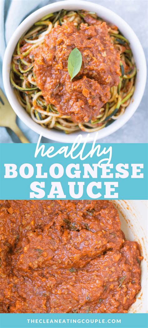 Healthy Bolognese Sauce Recipe Easy Cooking Recipes Italian Dinner