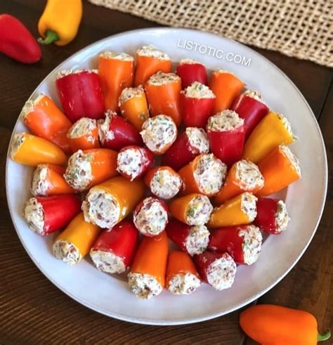 Healthy dips healthy appetizers healthy recipes best baba ganoush recipe homemade pita chips the healthy maven dip recipes vegan gluten free eggplant. Easy Appetizer Idea: PARTY POPPERS (Make Ahead w/ only 5 ...