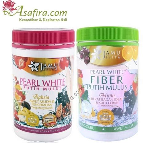 A wide variety of fiber white options are available to you, such as use, material, and feature. Jamu Jelita Pearl White Putih Mulus (400g) + Pearl White ...