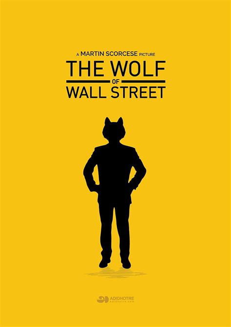 The Wolf Of Wall Street Poster