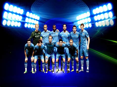 Man City Team Wallpapers Wallpaper Cave