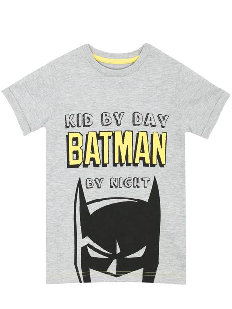 Boys Batman T Shirt Kids Official Merchandise