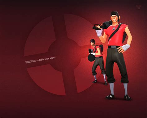 Download Team Fortress Scout Wallpaper By Crystalsanders Tf Scout Wallpaper Tf Spy