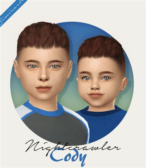 Sims 4 Male Child Hair