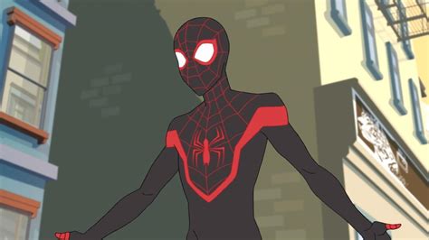 Miles Morales Spider Man Earth Trn633 Marvel Spiderman Spider Man Animated Series Spiderman