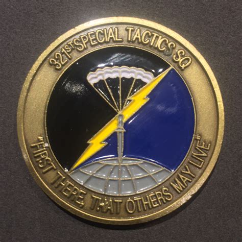 The Usaf Rescue Collection Usaf 321st Sts Challenge Coin