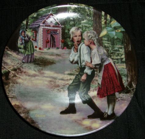 Vintage The Bradford Exchange Grimms Fairytale Hansel Und Gretel