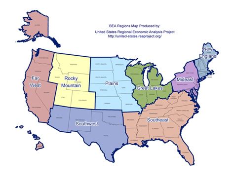 Georgia Regions Map Awesome Map The Us With 5 Regions United States