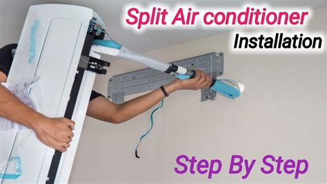 Split Air Conditioner Installation Step By Step How To Install A Duct