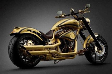 At 880000 This Gold Plated And Diamond Encrusted Danish Chopper Is