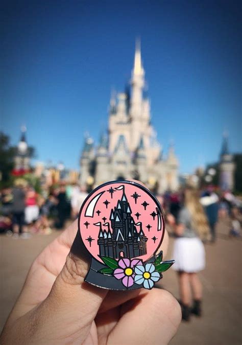The Most Magical Snowglobe On Earth 15 Enamel Pin Cinderellas