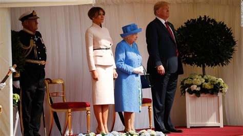 The Trumps Meet Queen Elizabeth Ii At Windsor Castle Cnnpolitics