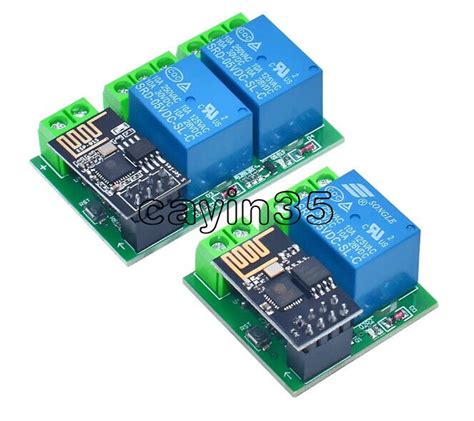 Esp Dual Channel Wifi Relay Module Esp S Dc V With Relay