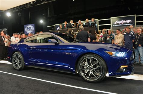 2015 Mustang In Deep Impact Blue Spotted At Barrett Jackson Page 8
