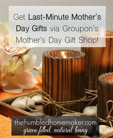 7% of mothers in the us say the thing they want the most for mother's day is a day to themselves. Get Last-Minute Mother's Day Gifts via Groupon's Mother's ...