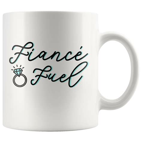 Whether modern or traditional engagement gifts. Fiancé Fuel Engagement Mug - Engagement Gift Idea ...