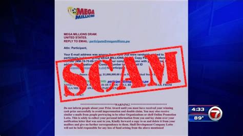 Florida Lottery Warns Of Email Scam Claiming You Won 1 Million Wsvn 7news Miami News