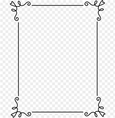 Line Borders Png Png Image With Transparent Background Toppng