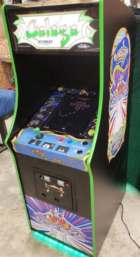 Galaga Full Size Stand Up Arcade Brand New Land Of Oz Arcades