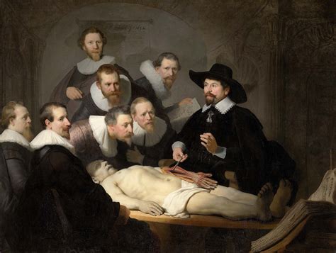 The Anatomy Lesson Of Dr Nicolaes Tulp By Rembrandt Kalligone