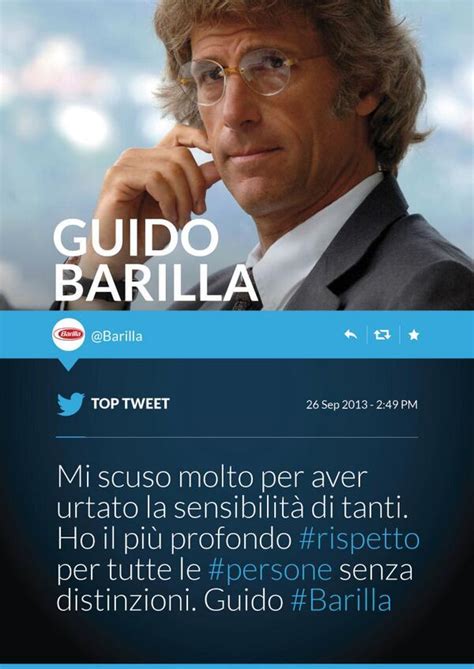 Le scuse di guido barilla dopo le dichiarazioni rese alla trasmissione radiofonica la zanzara. Blog: Sobre Social Media, Marketing Digital y Tendencias 2.0