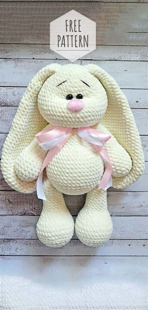 Amigurumi Soft Bunny Pattern Animalspin1 2019 Yarn Ideas