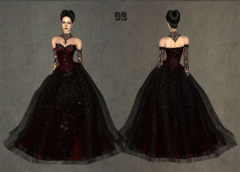 Elegant Gothic Wedding Fashion