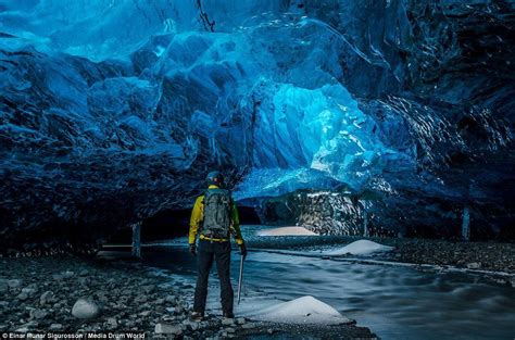 Crystal Maze The Ice Cave Network Beneath Giant Vatnajokull Glacier