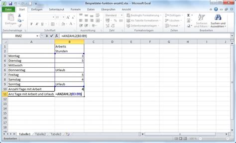 Anzahl Aufbau Beispiel Bung Excel Funktion Bildungsbibel De