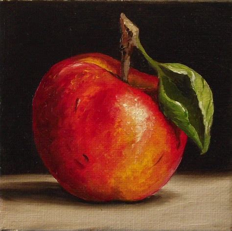 Daily Paintworks Jane Palmer Apple Painting Still Life Art Still