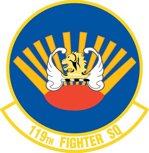 119th Fighter Squadron Wikipedia Fighter Air Force Patches Solar