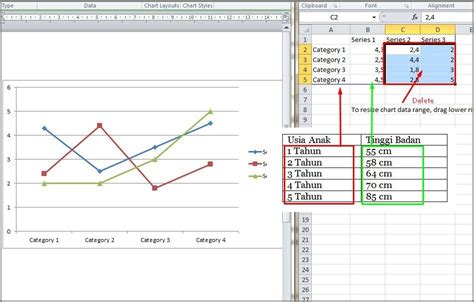 Cara Menambahkan Chart Di Excel Diagram Dan Grafik My Xxx Hot Girl