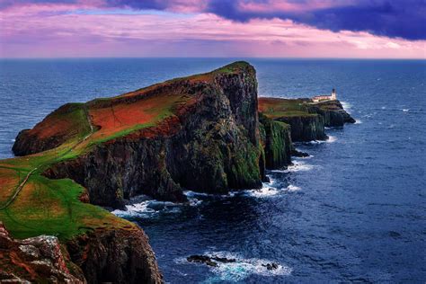 Hd Wallpaper Scotland Neist Point The Inner Hebrides Archipelago Isle