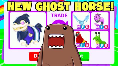 Trading Undead Jousting Horse In New Adopt Me Update Youtube