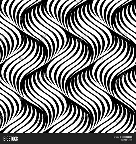 Wavy Line Seamless Vector And Photo Free Trial Bigstock