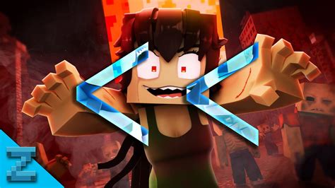 Reverse Zombie Girl Minecraft Animated Music Video Zamination Youtube