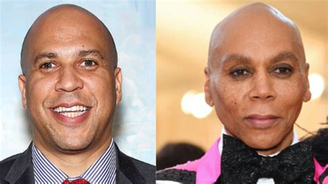 Cory Booker Is ‘very Happy After Discovering He And Rupaul Are Related Blavity