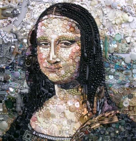 Recycled And Button Art From Jane Perkins World Of The Woman
