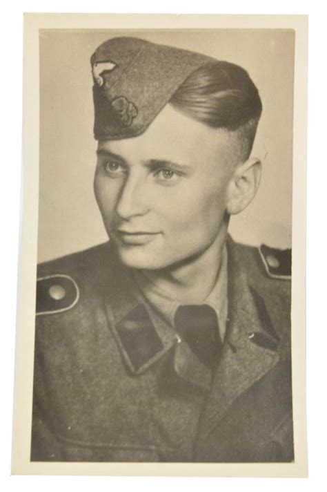 Worldwarcollectibles German Waffen Ss Portrait Picture