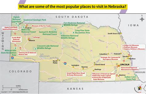 Map Of Nebraska State Parks Draw A Topographic Map