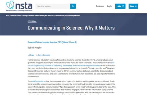 Communicating In Science Why It Matters Beth Murphy Consulting