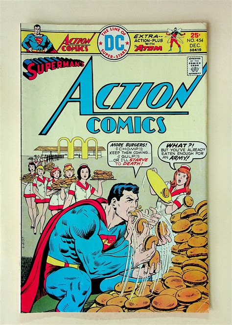 Action Comics 454 Dec 1975 Dc Good Comic Books Bronze Age Dc