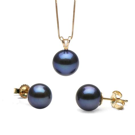 Black Pearl Sets Black Pearl Jewelry Sets Free Shipping And Returns