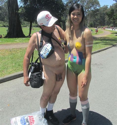See And Save As Body Painted Chinese Girl Nude At Bay To Breakers Porn Pict Crot Com