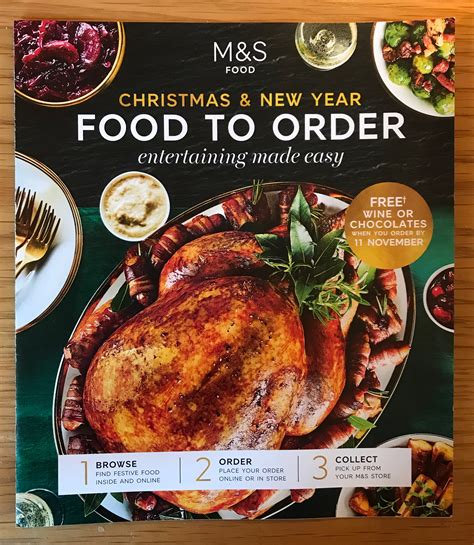 2018 Marks And Spencer Christmas And New Year Food Brochure How To Plan A Perfect Christmas