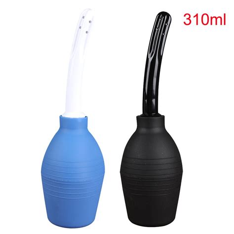 310ml large rectal syringe stream anal douche enema colon cleaning anal cleaner butt plug