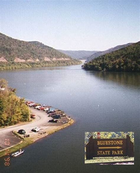 Bluestone State Park And Bluestone Lake